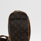 Louis Vuitton Pochette Ganju Shoulder Bag Monogram Canvas