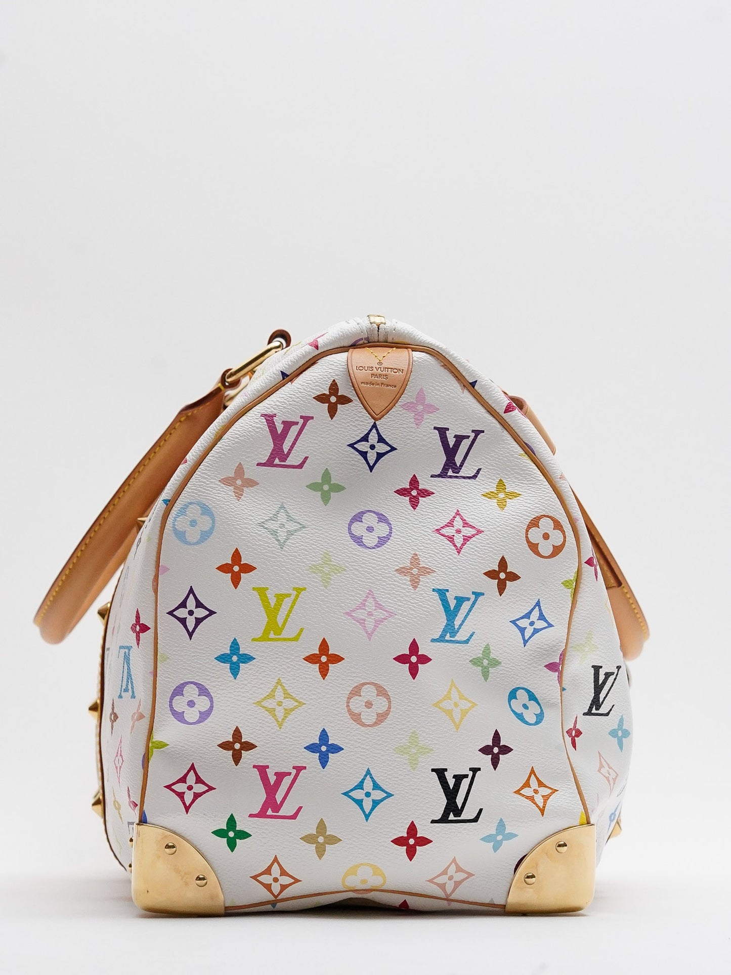 Louis Vuitton Keepall Boston Handbag M92641 Canvas Multicolor