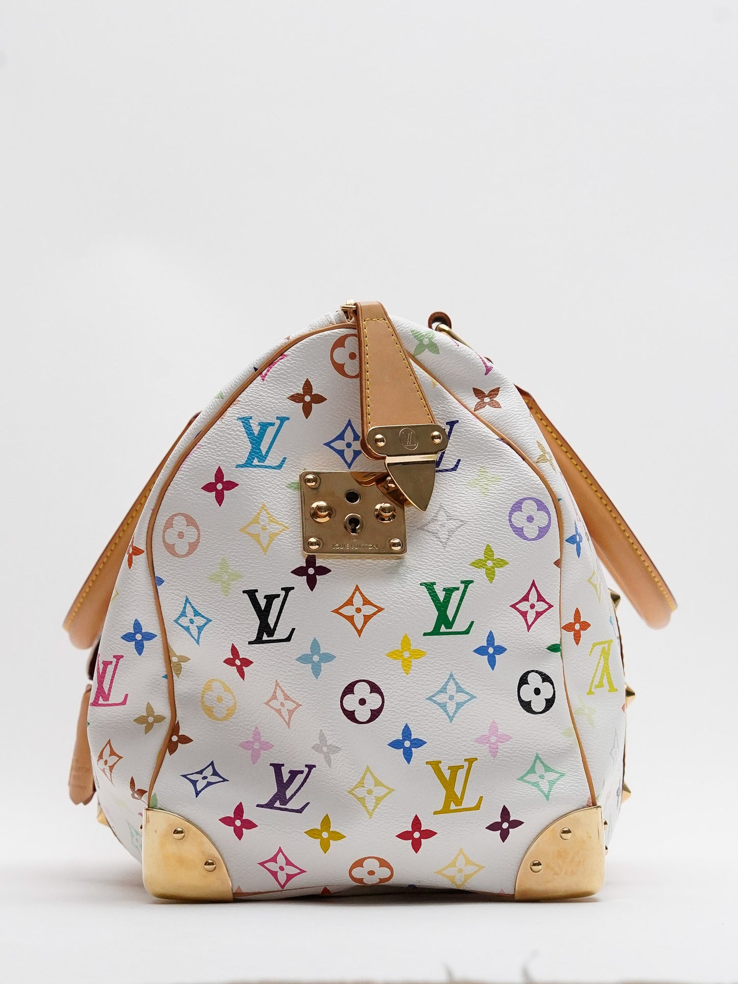 Louis Vuitton Keepall Boston Handbag M92641 Canvas Multicolor