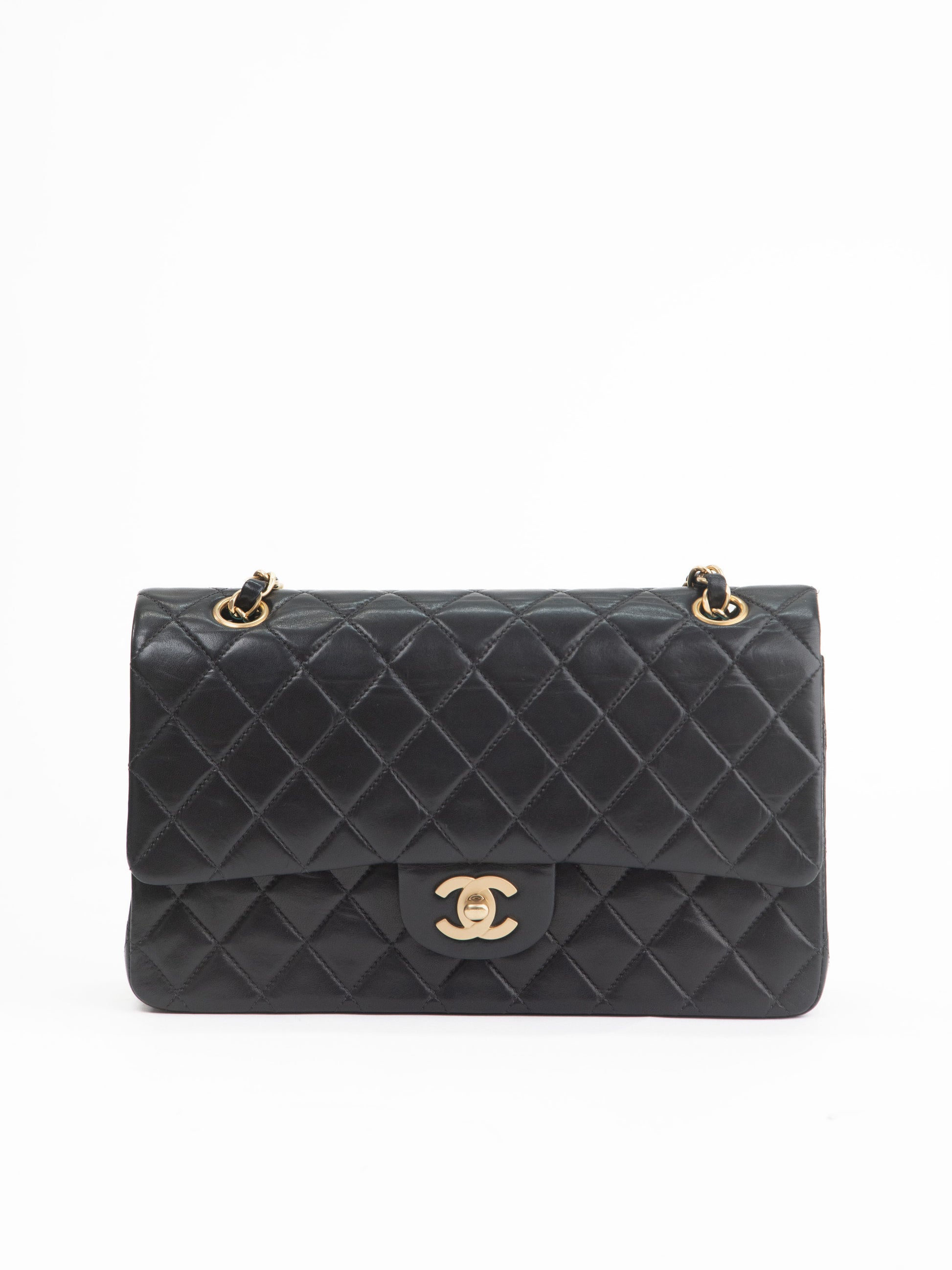 Chanel Matelasse Classic Flap Chain Shoulder Bag Limited Medium