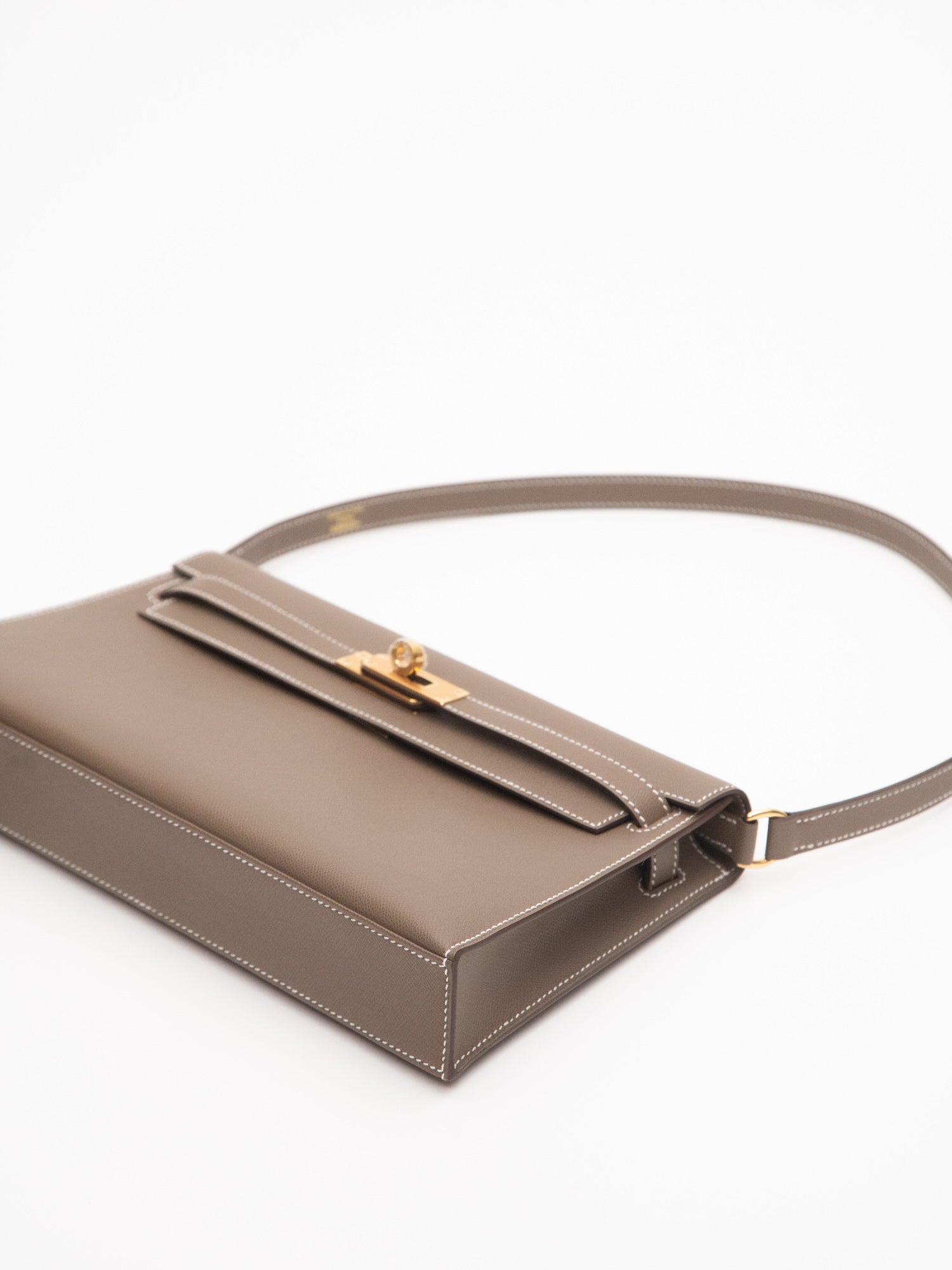 Hermes New Kelly Elan Shoulder Bag B:2023 Gold Hardware Madame