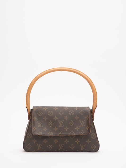 Louis Vuitton Monogram Looping MM M51146 Bag Shoulder Ladies