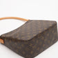 Louis Vuitton M51146 Looping Handbag Canvas Monogram