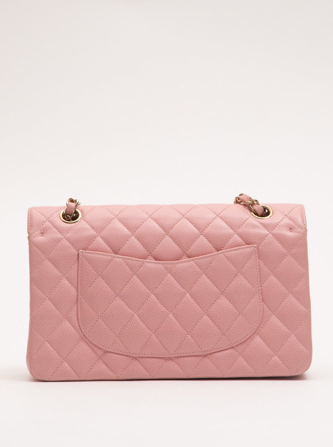 CHANEL-Matelasse-Caviar-Skin-Chain-Shoulder-Bag-Pink-Gold-A22476 –  dct-ep_vintage luxury Store
