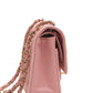 Chanel Classic Flap Matelasse Chain Shoulder Bag Caviar Skin Pink Sakura Pink