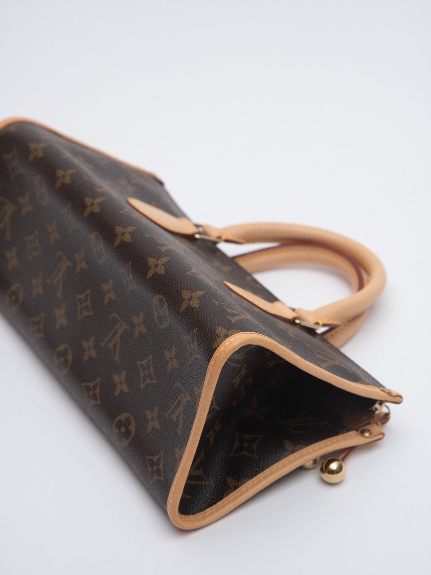 LOUIS VUITTON◇ポパンクール_モノグラムキャンバス/ハンドバッグ/BRW