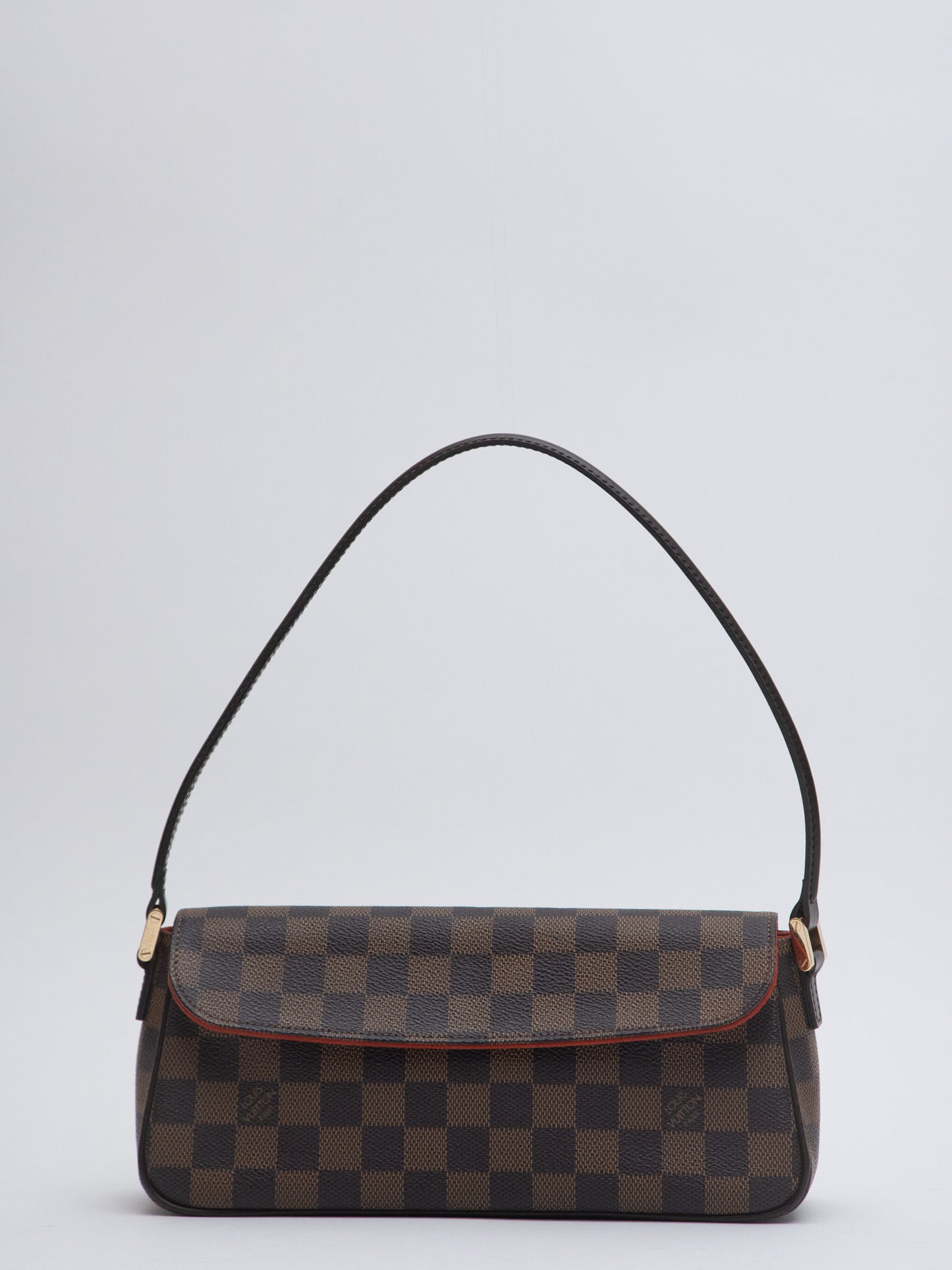 Louis Vuitton N51299 Recoleta Shoulder Bag Damier Brown Canvas
