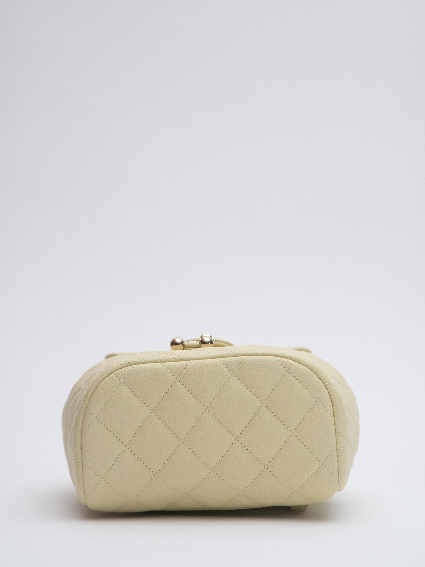 Chanel New Matelasse Rucksack Backpack Bag Caviar Skin Yellow Gold Hardware