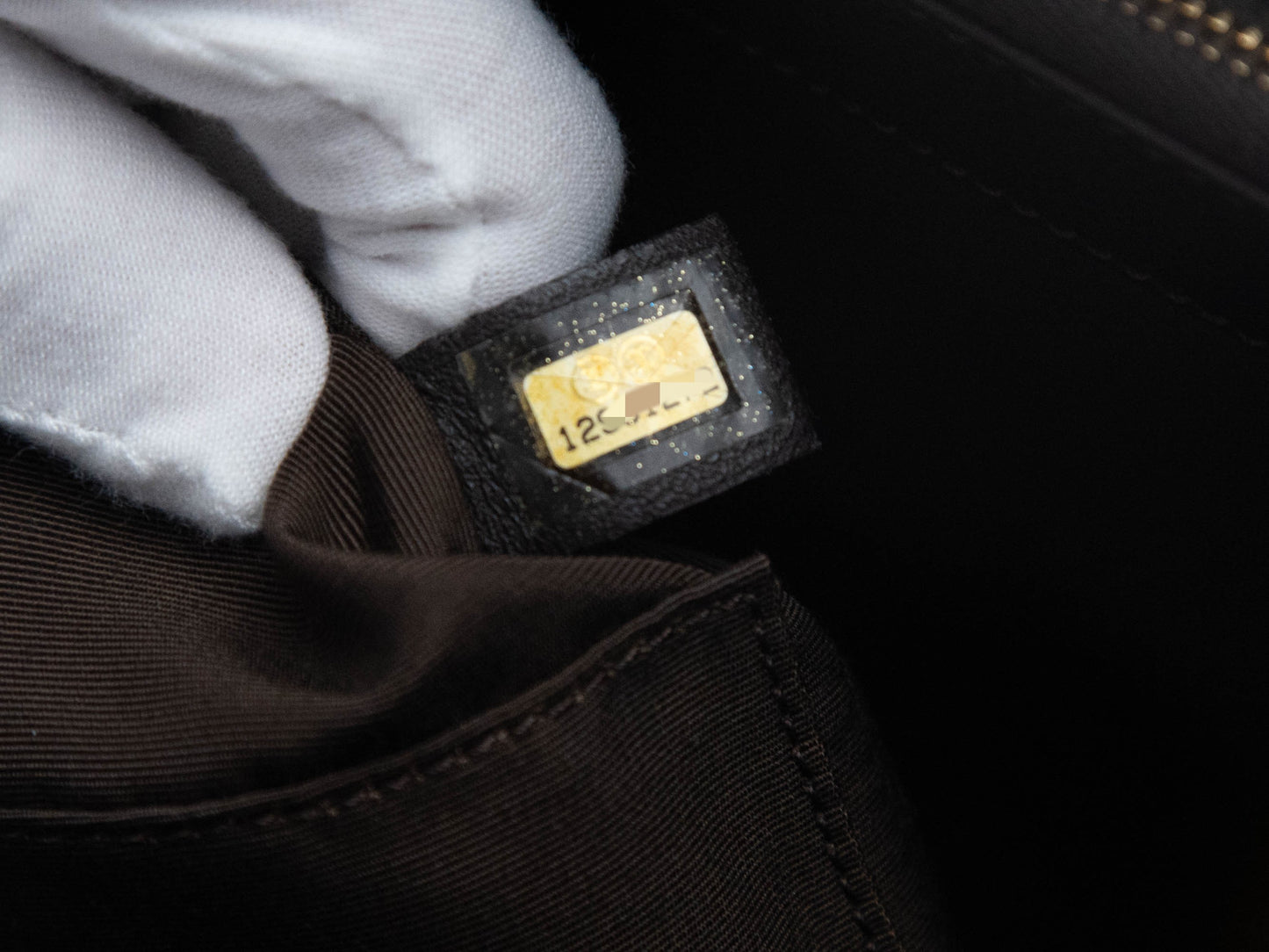 Chanel Cocomark Matelasse Tote Bag Caviar Skin Brown Gold Hardware