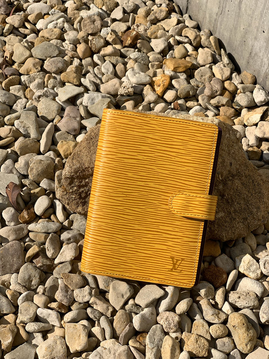 Louis Vuitton Portomonet Viennois Yellow Wallet